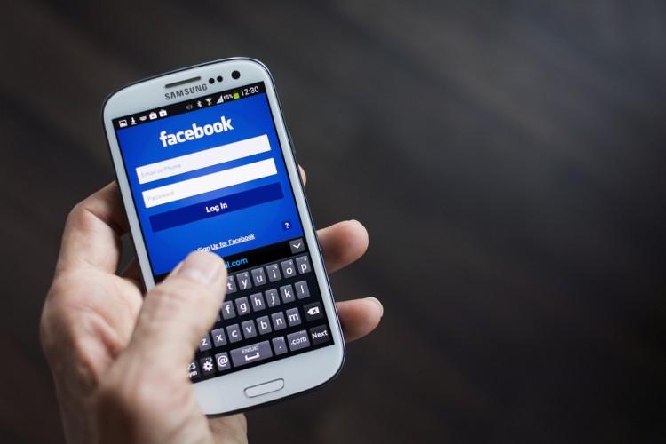Facebook Inc (NASDAQ:FB), log in, profile, android, app