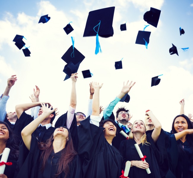 cap, school, high, hat, student, university, air, asian, throwing, background, life, alumni, tossing, mortar,