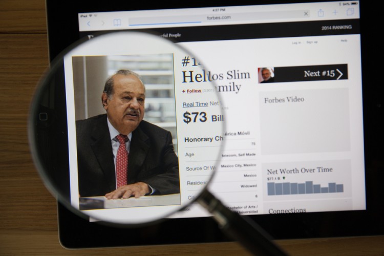 Carlos Slim America Movil AMX