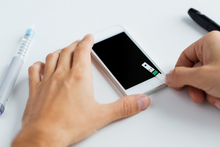 medicine, diabetes, glycemia, health care,patient, insulin-deficient, middle, app, measurement, male, disease, hypoglycemia, level, technology, medicine, mobile, checking, body, home, smartphone, hyperglycemia, stripe, part, health, indoors, man, glucometer, healthcare, test, human, diabetic, aged, medical, unhealthy, concept, gadget, ill, diabetes, sick, glucose, care, problem, person, cell, sugar, control, application, phone, blood, hand, insulin