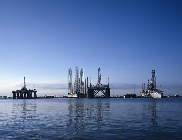Galveston, Texas, Oil Rigs ;Galveston, Texas, Oil Rigs