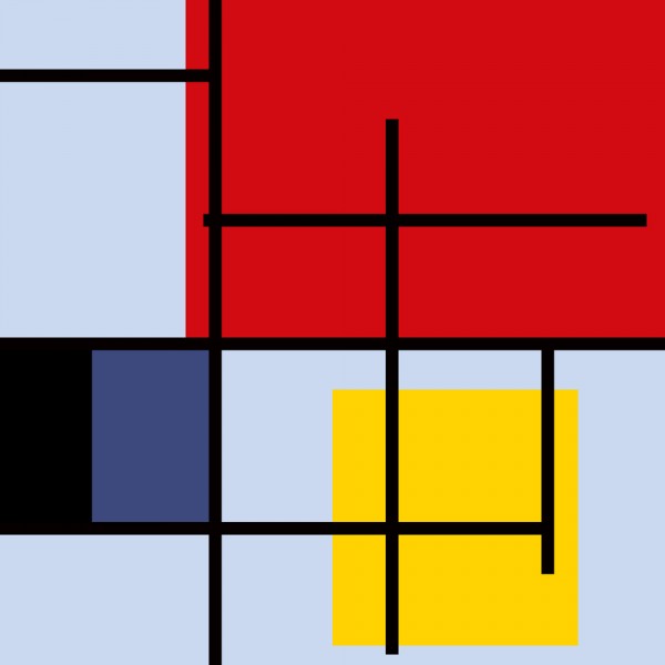 mondrian, piet, abstract, decoration, parallel, print, yellow, vector, line, cyan, crossover, suprematism, tetragon, old, element, black, striped, repeat, fabric, box, illustration,