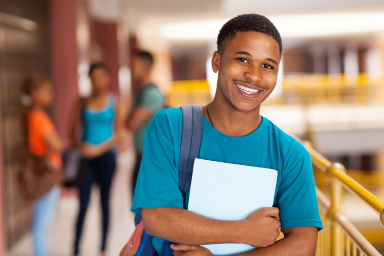 school, student, african, black, boy, male, young, books, backpack, adult, campus, guy, portrait, group, university, ethnicity, casual, ethnic, posing, cute, handsome, model, 11 Important Life Lessons That You Learn In High School
