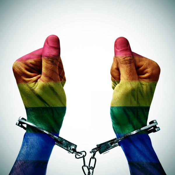 arrest, bisexual, bisexuality, captive, captivity, civil, concept, control, criminal, criminalization, day, denounce, detention, discrimination, diversity, event, flag, freedom, 11 Worst Countries for LGBT Travellers